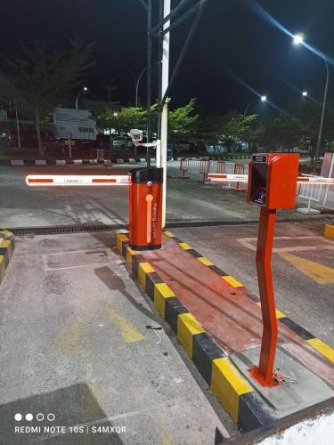 Instalasi Parkir Project 5 - Barrier Gate Tiket Parkir Otomatis